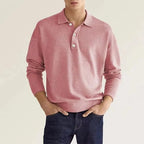 Long sleeve polo shirt - casual men’s top