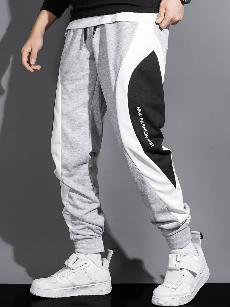 Men’s Jogging Trousers – Side Panels & Pockets Style