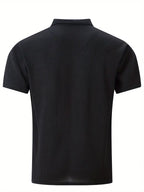 Polo shirt with zip detail - versatile men’s casual polo for various occasions