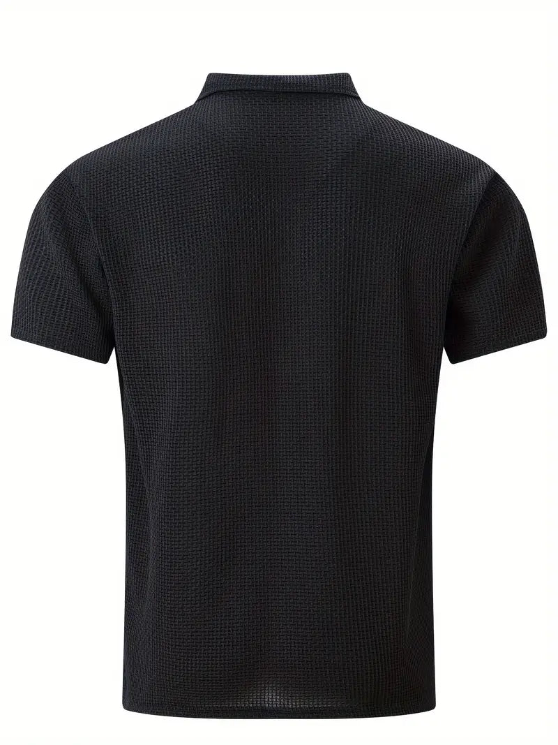 Polo shirt with zip detail - versatile men’s casual polo for various occasions