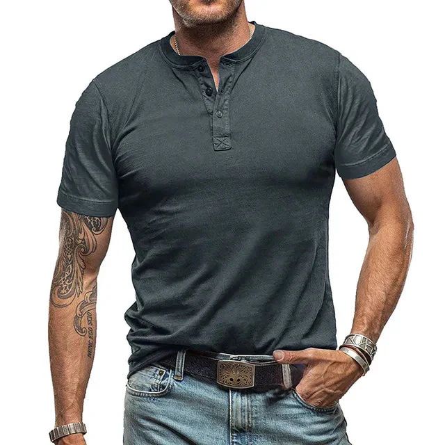 Men's casual t-shirt lightweight fabric for everyday relaxation - stylish and versatile tee for every occasion