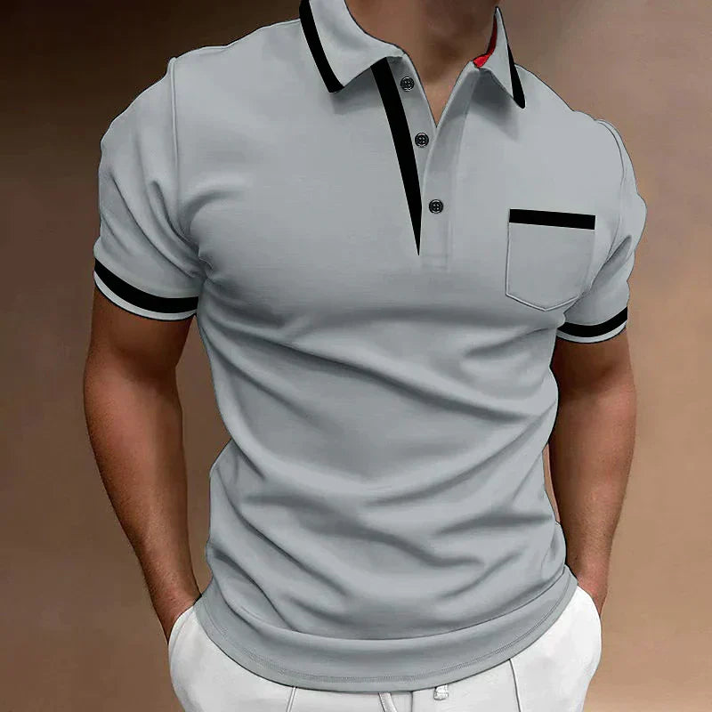 Men's polo shirt classic casual attire - timeless short sleeve style for everyday wear