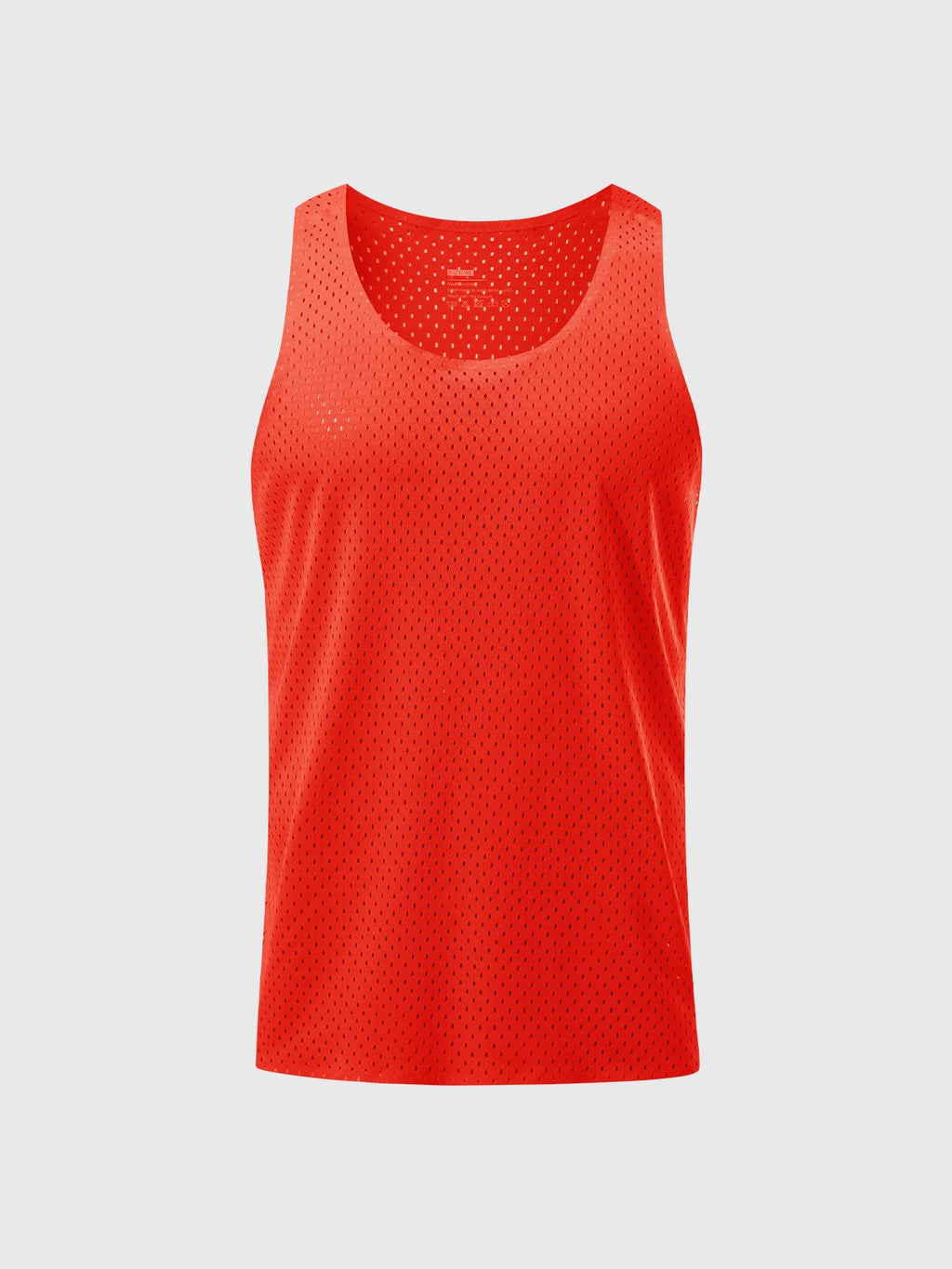 Men's breathable mesh tank top lightweight athletic performance wear - ideal for sports and fitness activities