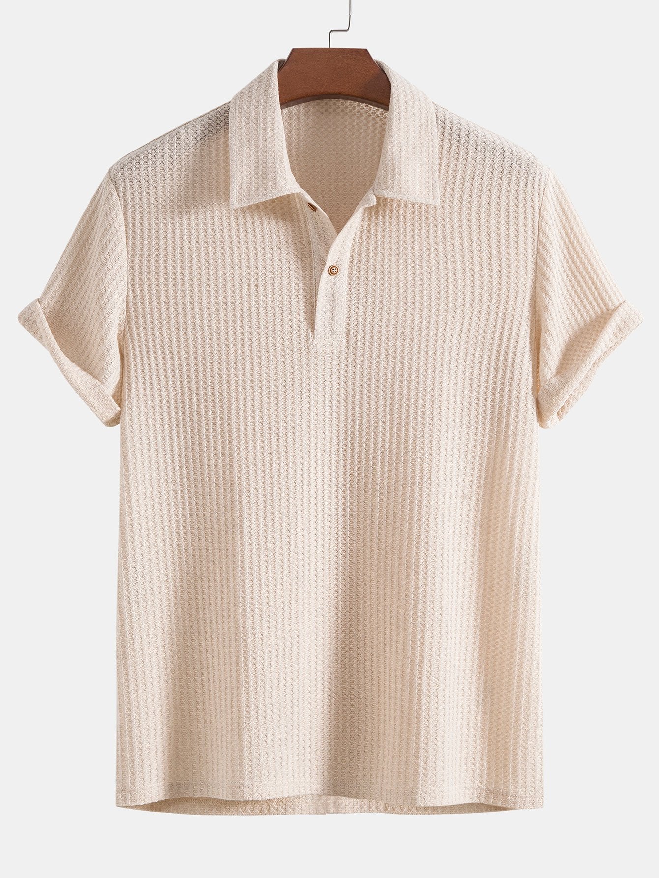 Men's polo shirt - classic short sleeve top in premium material