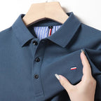 Timeless polo shirt - men’s versatile polo with button detail