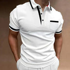 Men's polo shirt classic casual attire - timeless short sleeve style for everyday wear