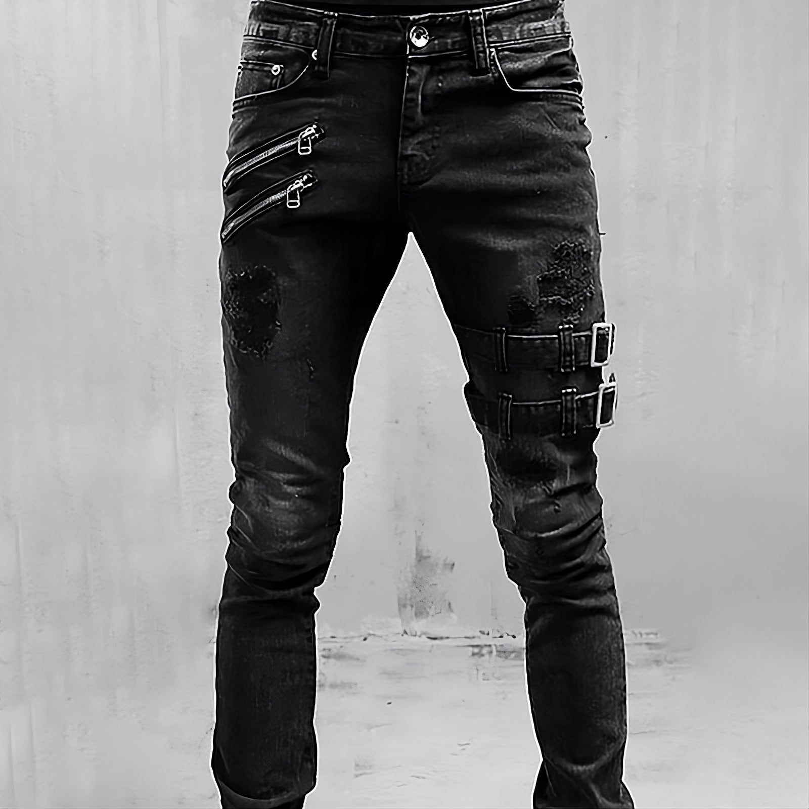 Men’s Slim Fit Jeans - Distinctive Casual Denim Style