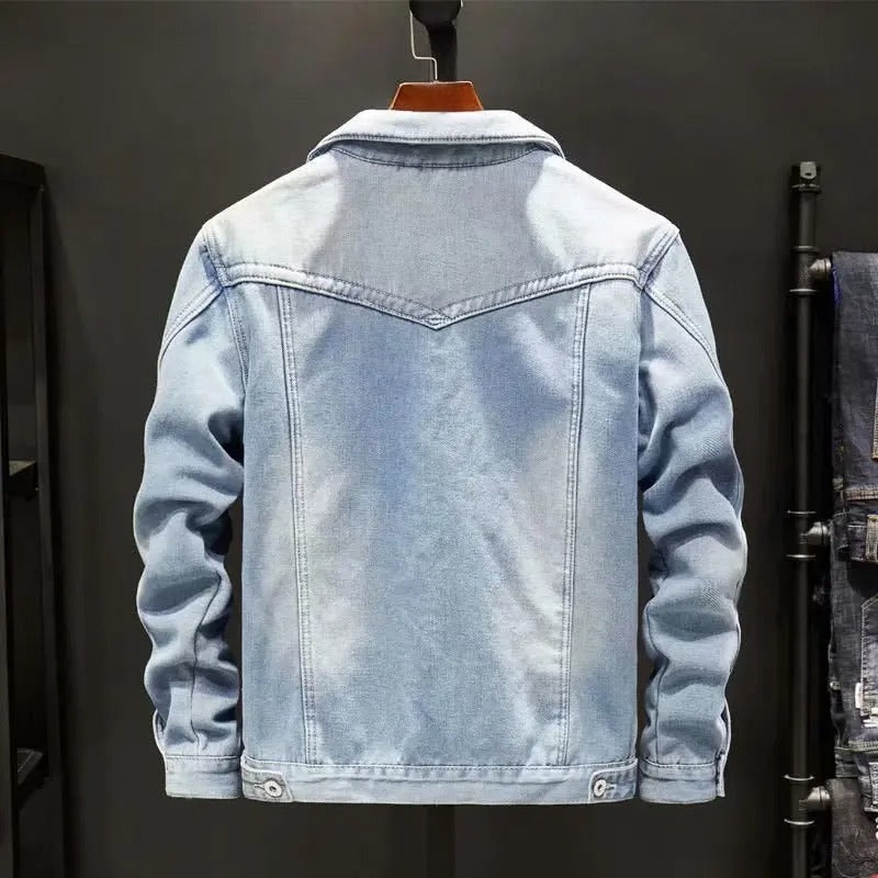Men’s Denim Jacket - Versatile All-Season Outerwear