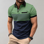 Sophisticated polo shirt - trendy men's summer top