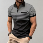 Sophisticated polo shirt - trendy men's summer top