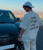Marlon - men's retro 'desire funds for porsche' cotton t-shirt