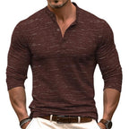 Men's long sleeve shirt lightweight fabric casual everyday wear - stylish classic attire for versatile occasions