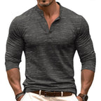 Men's long sleeve shirt lightweight fabric casual everyday wear - stylish classic attire for versatile occasions