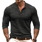 Men's long sleeve shirt lightweight fabric casual everyday wear - stylish classic attire for versatile occasions