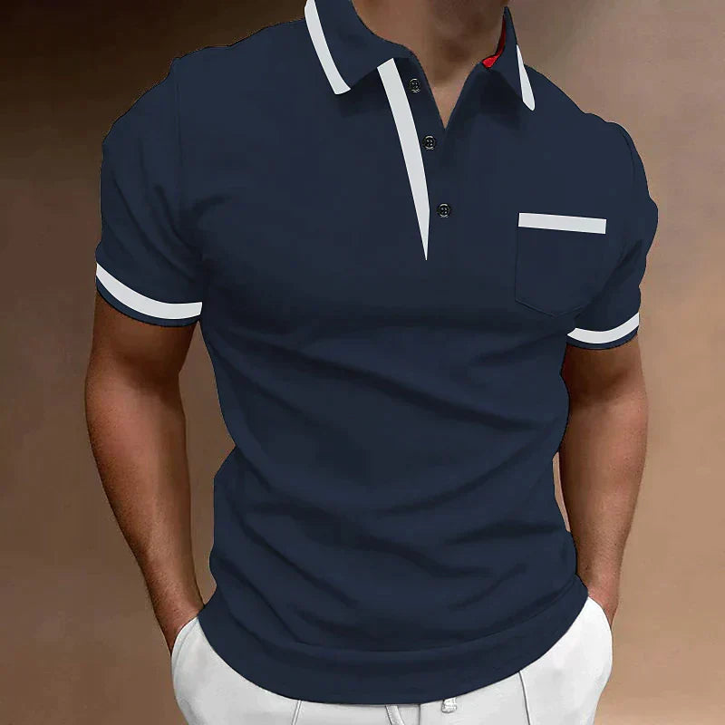 Men's polo shirt classic casual attire - timeless short sleeve style for everyday wear