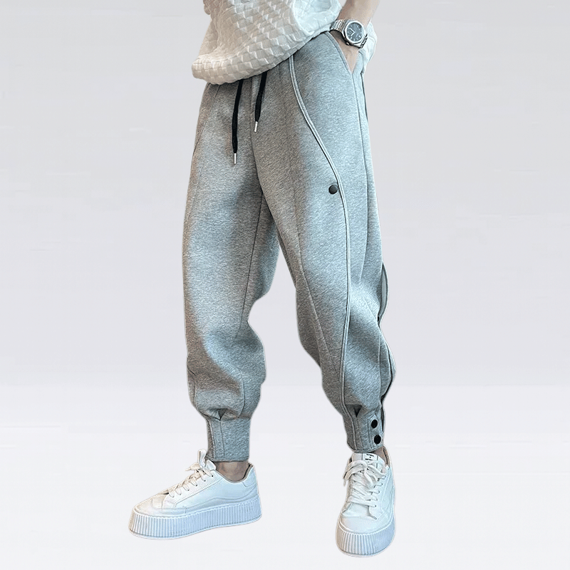 Men’s Lounge Trousers - Soft Cotton Joggers with Waistband