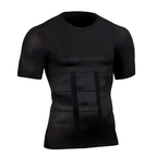 Men's compression fitness t-shirt - optimal support for training and exercise
