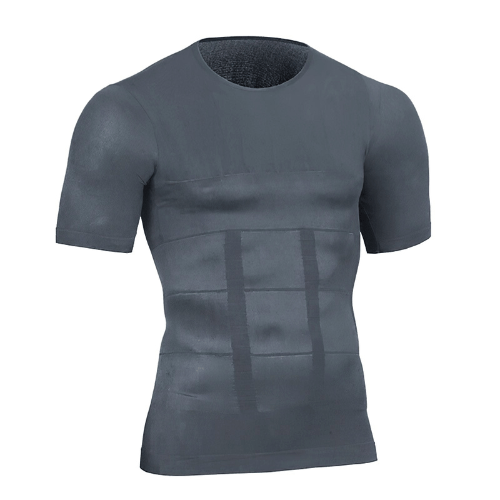 Men's compression fitness t-shirt - optimal support for training and exercise