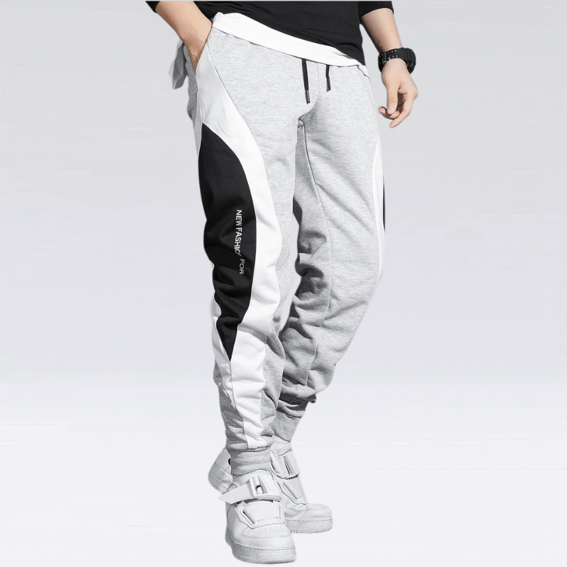 Men’s Jogging Trousers – Side Panels & Pockets Style