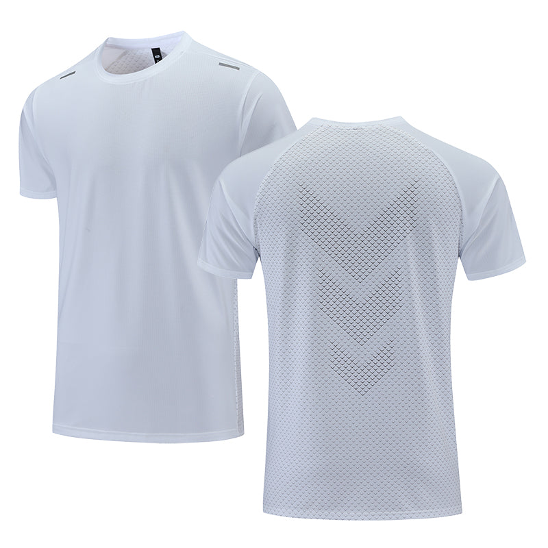 Men's performance t-shirt breathable material - ideal for gym, running and training