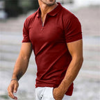 Men's polo shirt - tailored fit for casual elegance